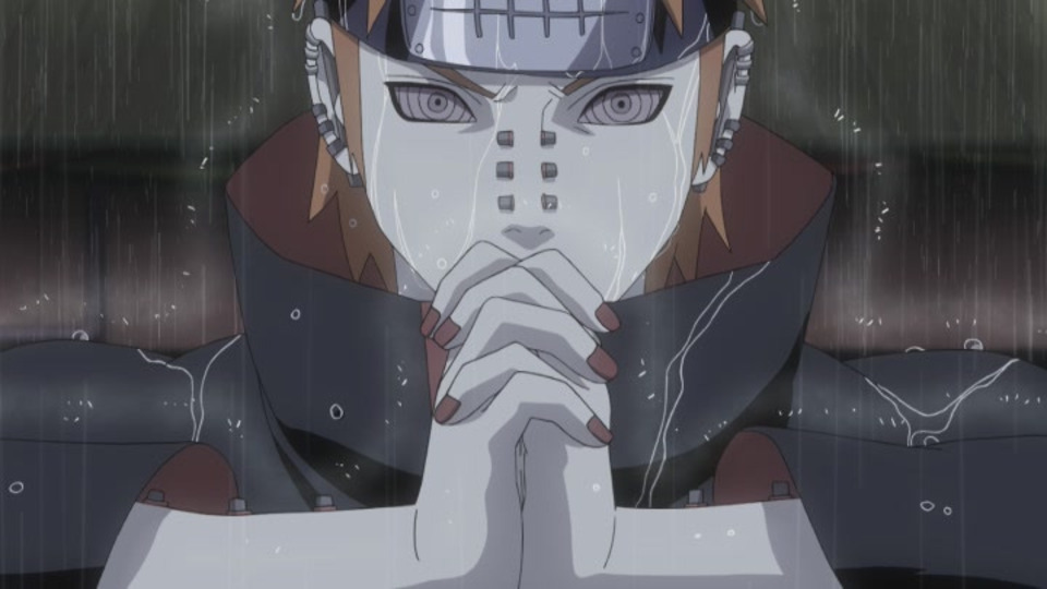 NARUTO-ナルト- 疾風伝 自来也VSペイン・サスケVSイタチ編 三百四十九話 潜入！雨隠れの里